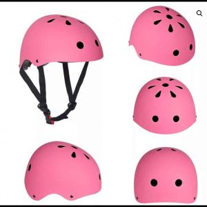 Casco sin luz rosa